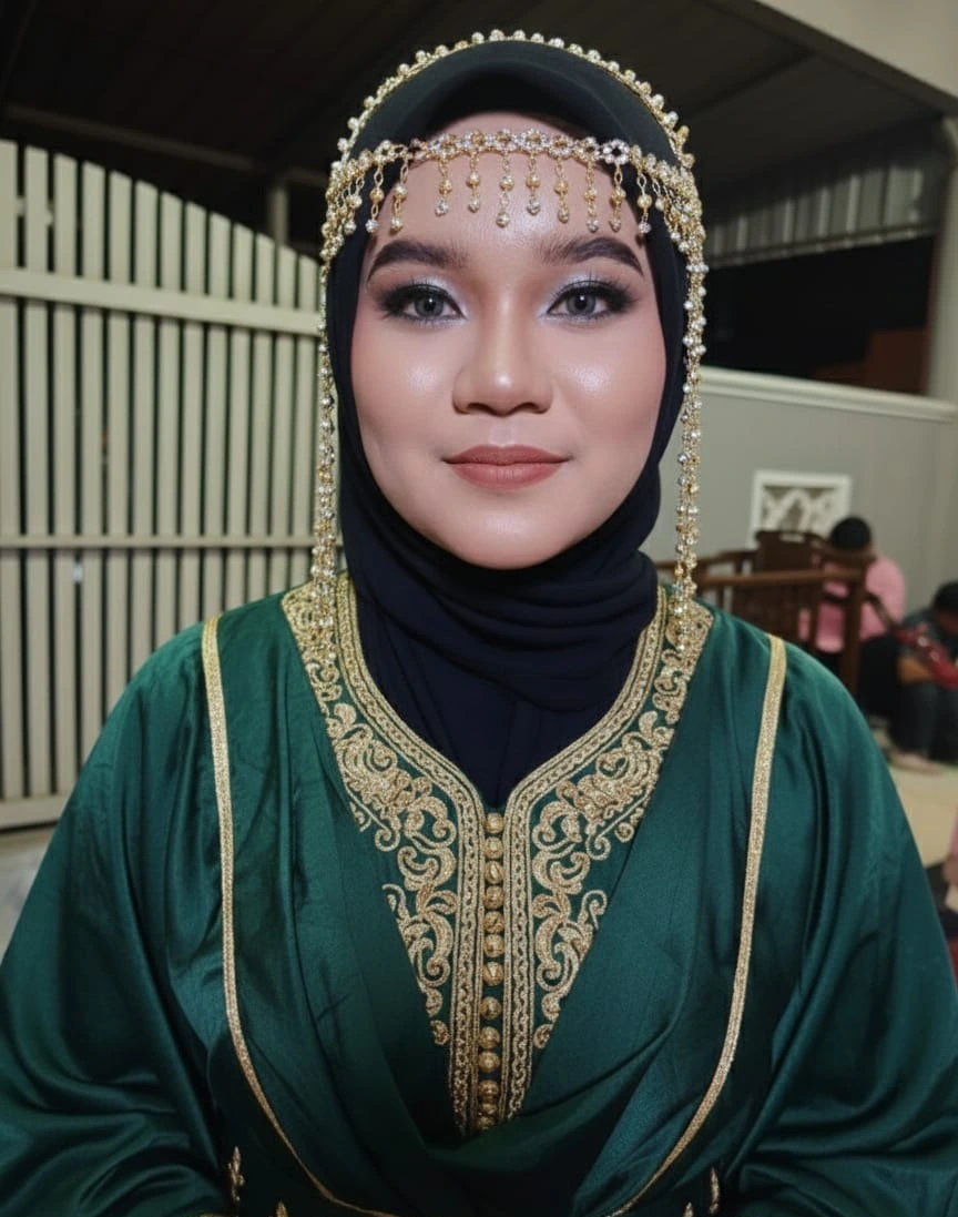 Sentuhan mekap dinner dan event elegan oleh Makeup Artist Melaka