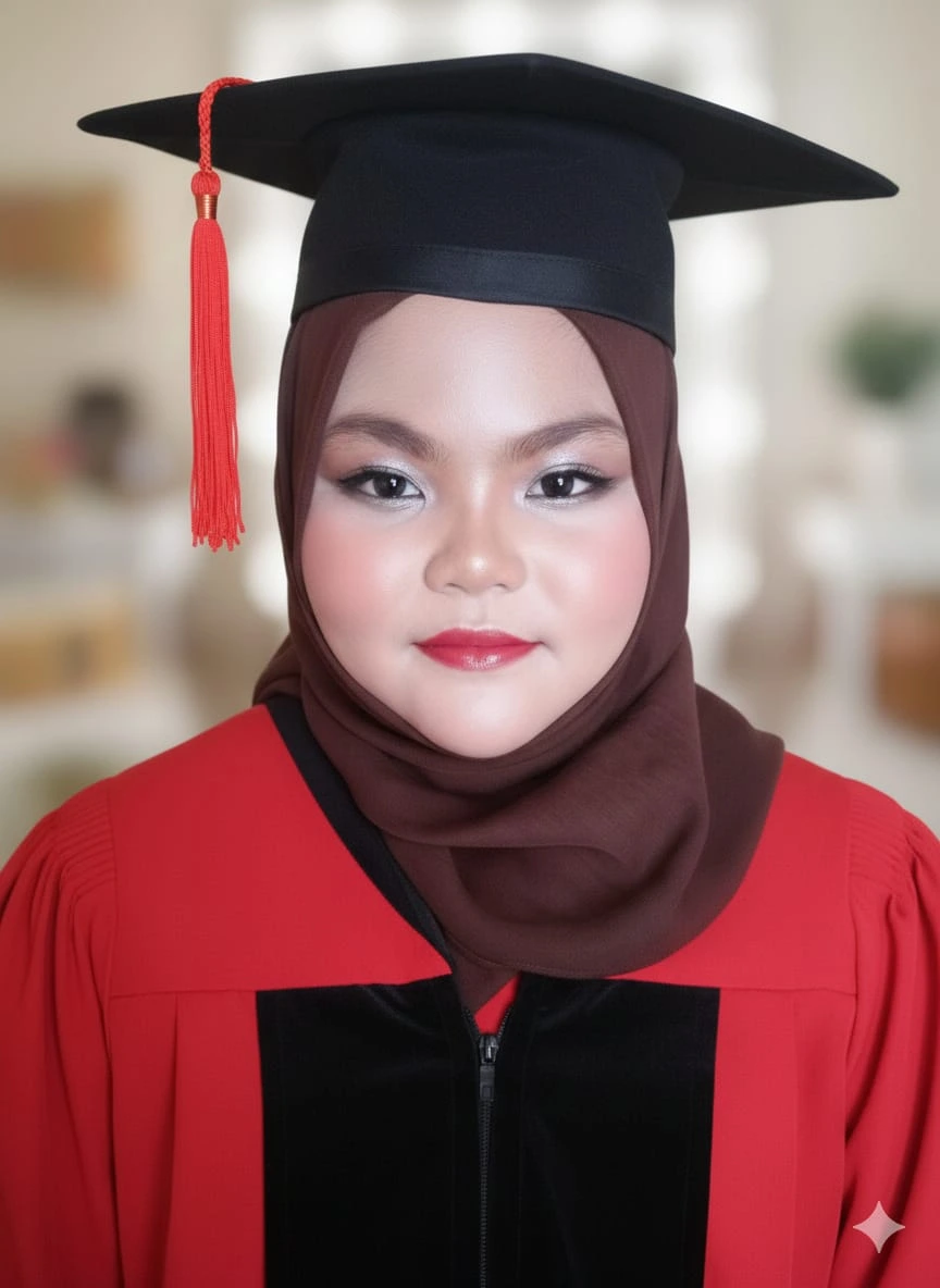 Gaya makeup konvo simple melaka yang sweet dan kemas