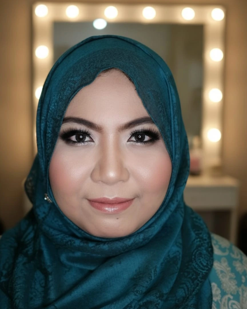 Gaya manis berseri untuk makeup maternity melaka